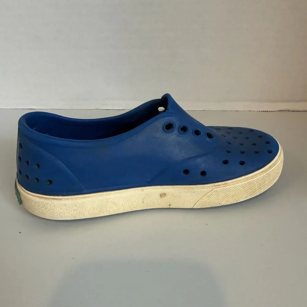 Native Kids Miller Slip On Shoes Blue Child Size C 11